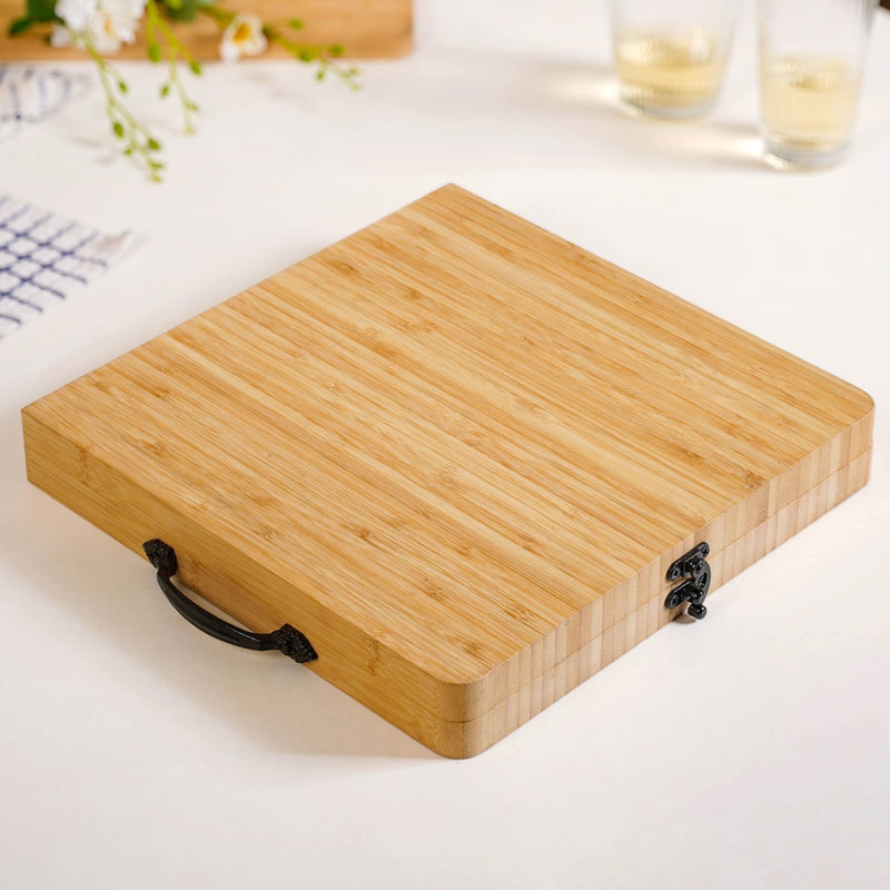 Foldable Charcuterie Board Set With Bowl And Knife