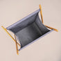 Foldable Cloth Laundry Basket Grey