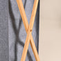 Foldable Cloth Laundry Basket Grey