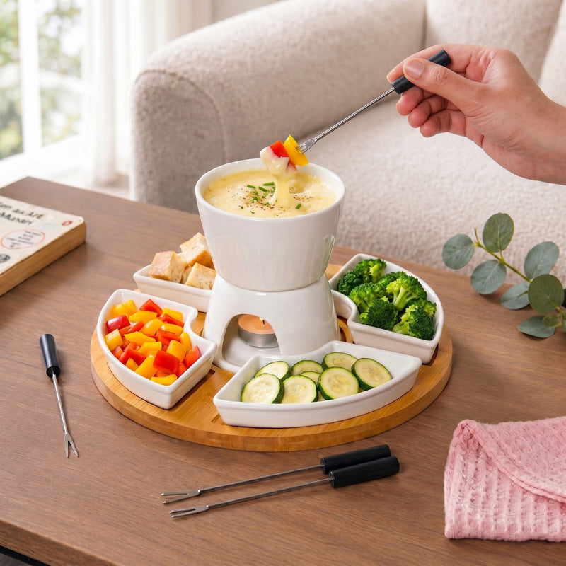 Fondue Party Platter Set