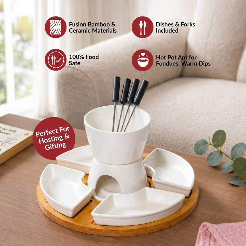 Fondue Party Platter Set