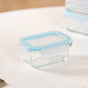 Set Of 6 Airtight Small Containers With Clip Locks 180ml