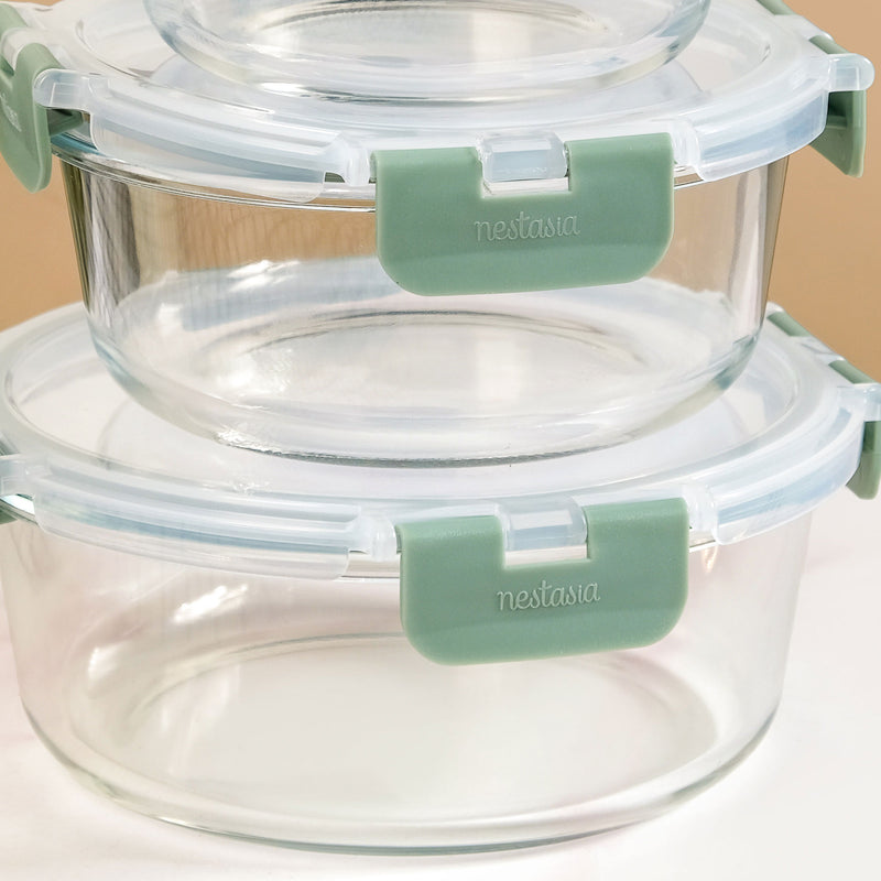 Nestro Pro Food Containers Set Of 3 S 215ml M 400ml L 600ml