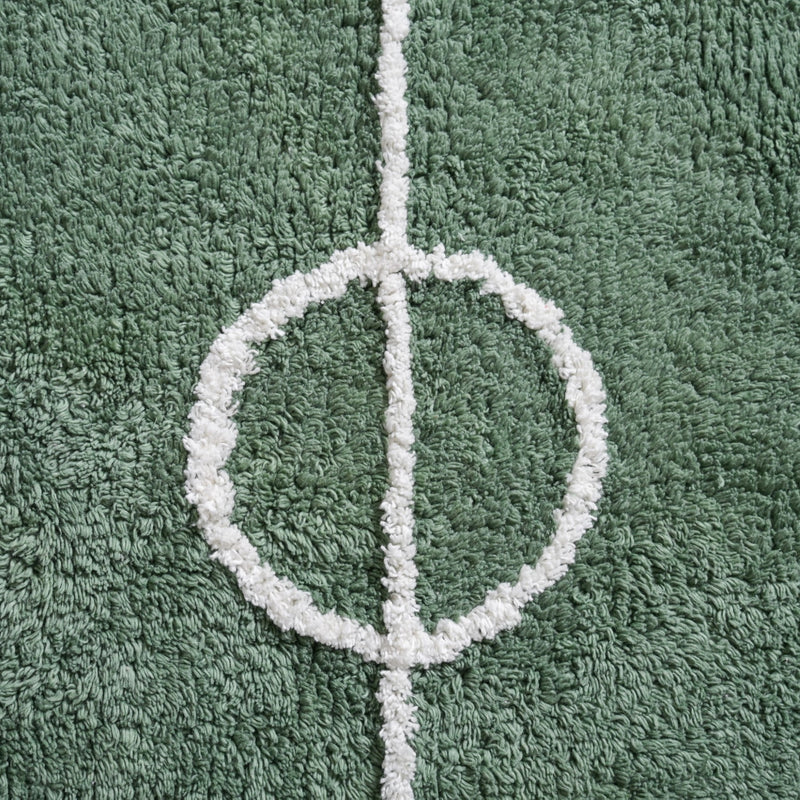 Football Ground Kids Floor Mat 84x57 Inch