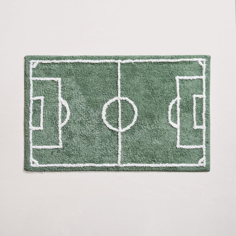 Football Ground Kids Floor Mat 84x57 Inch