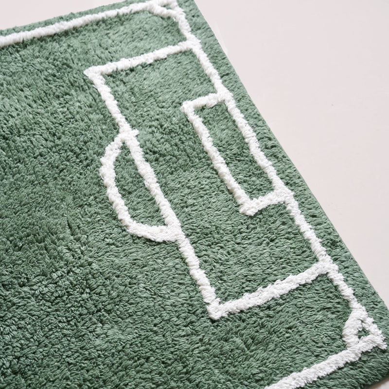 Football Ground Kids Floor Mat 84x57 Inch