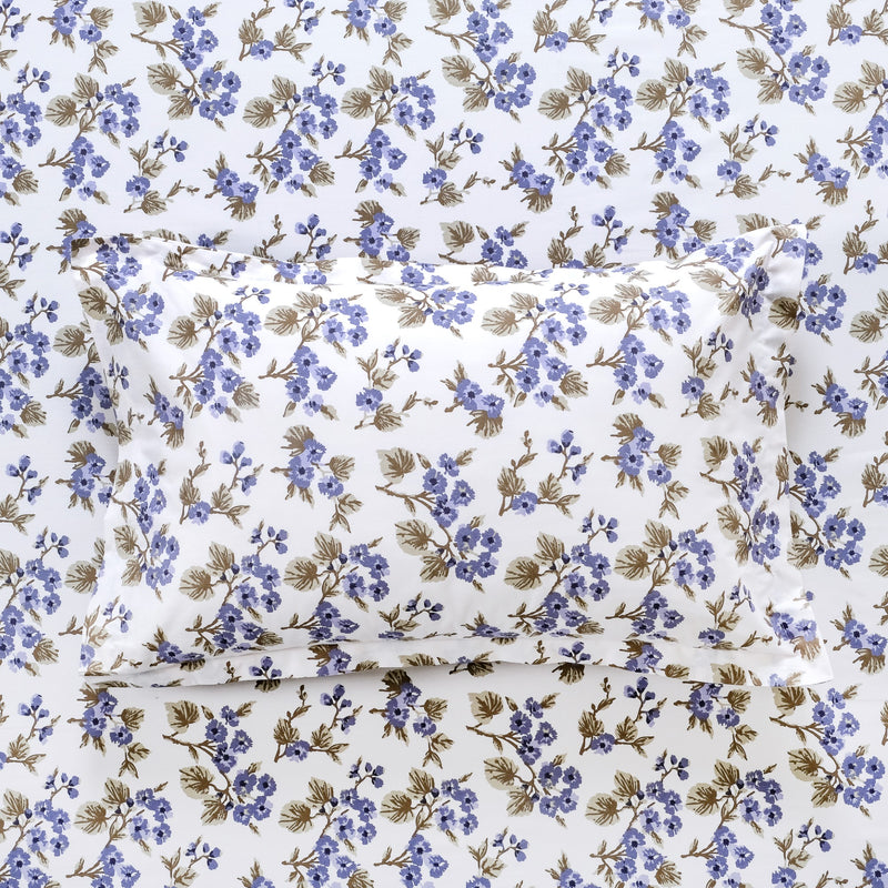 Forest Ferns Pure Cotton King Size Bedding Set 275x275cm