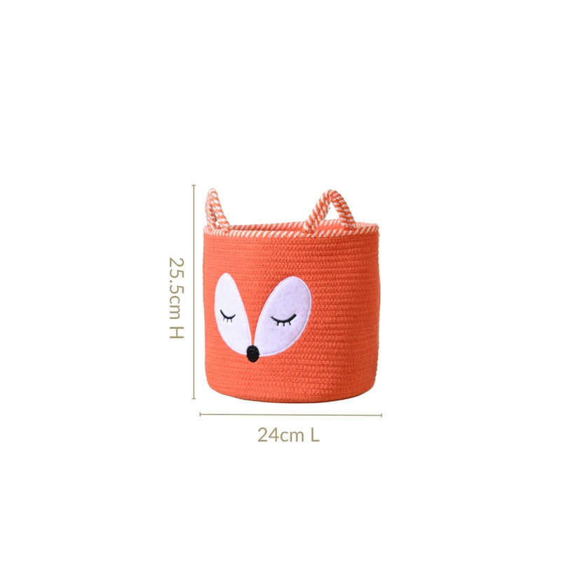 Foxy Tales Cotton Woven Basket 