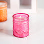 Fruity Florals Scented Candle Jars Set Of 4 With Gift Box