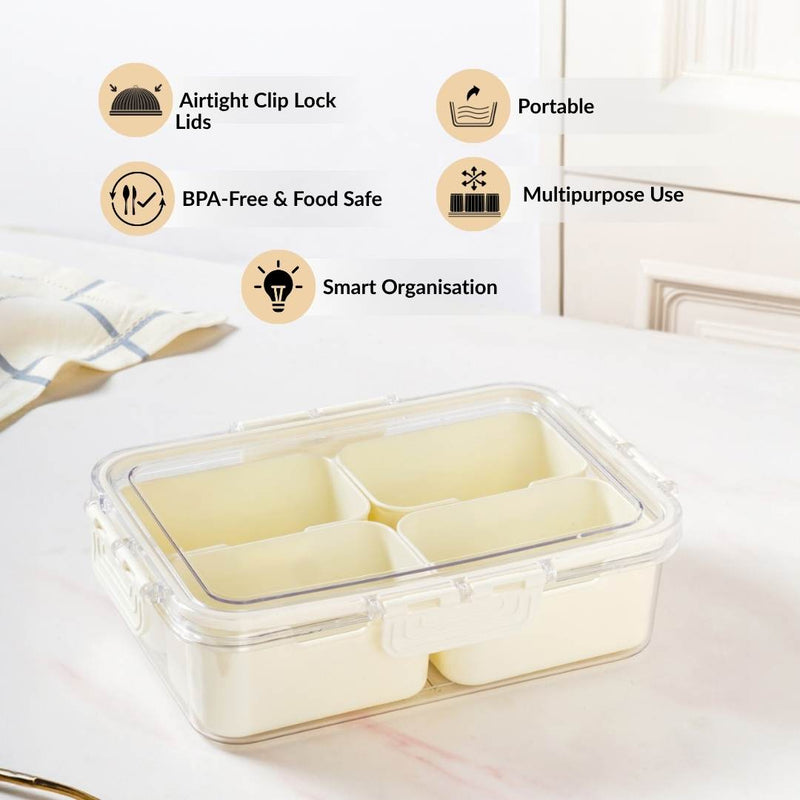 FreshGrid 4 Compartments Storage Box
