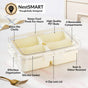 FreshGrid 4 Compartments Storage Box
