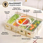 FreshGrid 4 Compartments Airtight Storage Box