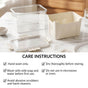FreshGrid Fridge Storage Box With Drainage Basket