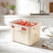 FreshGrid Fridge Storage Box With Drainage Basket