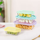 Freshlock Meal Prep Rectangular Storage Box Set Of 4 S 370ml M 600ml L 1000ml XL 1500ml