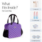 Freshpack Insulated Daily Lunch Bag In Purple