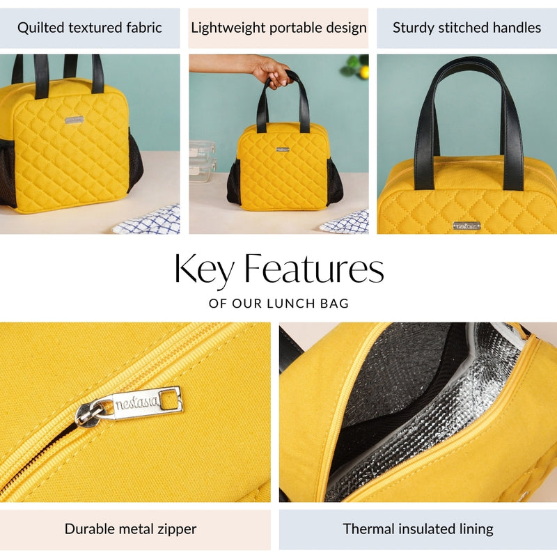 Freshpack Insulated Lunch Tote In Yellow