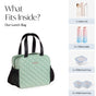 Freshpack Quilted Lunch Bag In Mint