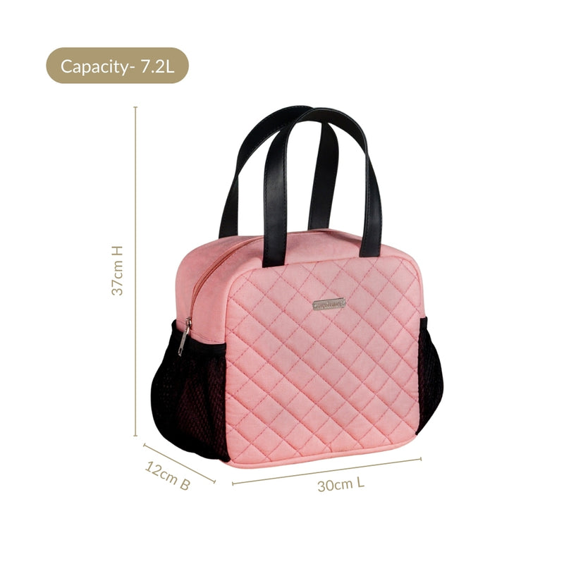 Freshpack Thermal Lunch Bag In Pink