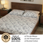 Frostbloom Queen Size Bedding Set 254x229cm