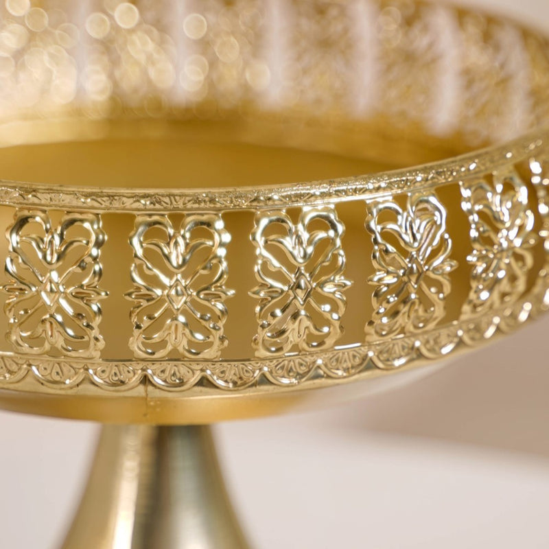 Decorative Fruit Bowl With Pedestal Large