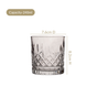 Prism Cut Whiskey Glass Set Of 6 240ml