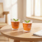 Diamond Patterned Drinking Tumbler Set Of 6 245ml
