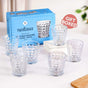 Textured Drinking Glass Set Of 6 245ml