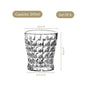 Textured Drinking Glass Set Of 6 245ml