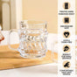 Embossed Tea Cup Set Of 6 165ml