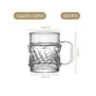 Embossed Tea Cup Set Of 6 165ml