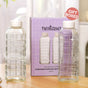 Everyday Transparent Glass Bottle Set Of 2 980ml