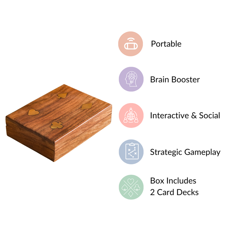 2 Deck Playing Cards With Box