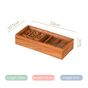 3 in 1 Portable Game Wooden Box Set