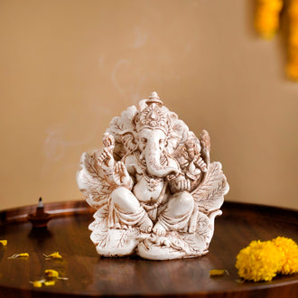 Lord Ganesh Idol Ivory