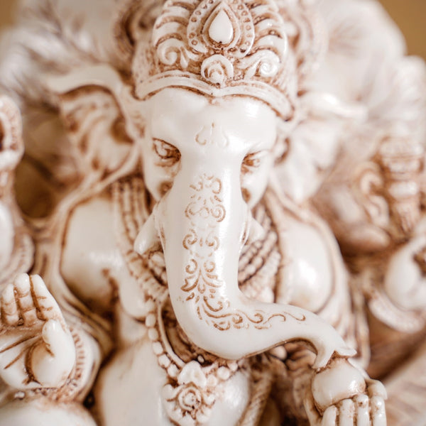 Lord Ganesh Idol Ivory