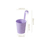 Garden Muse Hanging Flower Bucket Set Of 3 Lavender