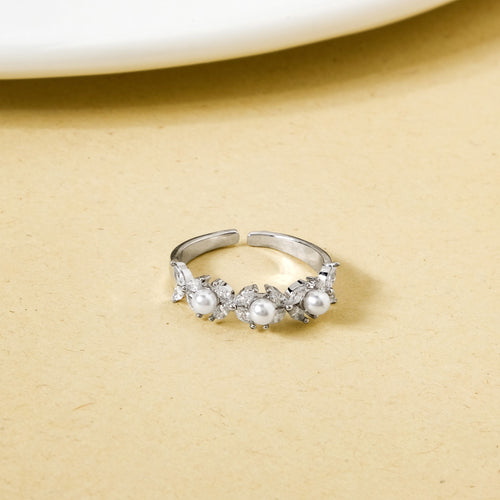 Garden Of Gems Silver Statement Ring