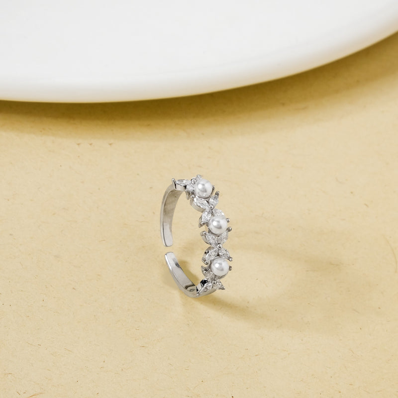 Garden Of Gems Silver Statement Ring