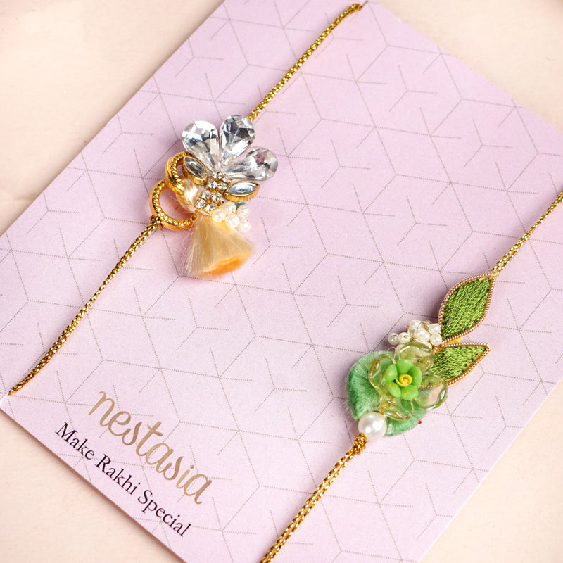 Garden of Love Rakhi Set Of 2