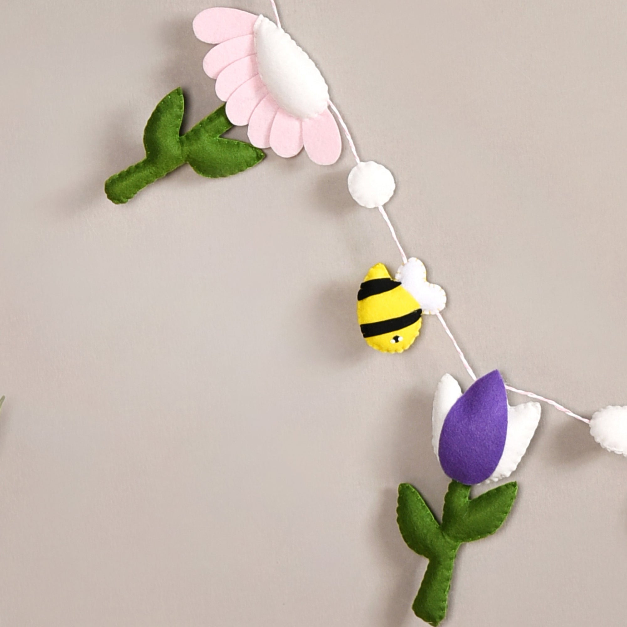 Garden Theme Bunting Wall Hanging For Nursery Room Online