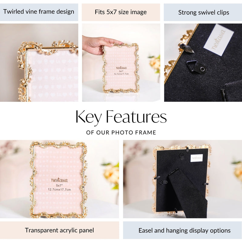 Garden Vine Picture Frame Large 5x7"