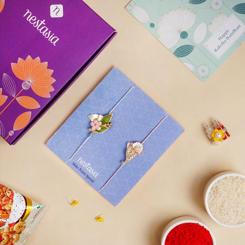 Garden of Love Rakhi Set Of 2