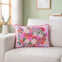 Blush Stripe Cotton Cushion Cover 50x35cm