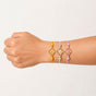 Pressed Petal Trio Rakhi Gift Set