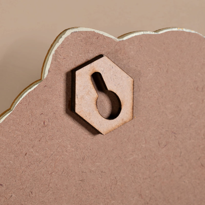 Genda Phool Mirror Work Tealight Candle Holder With Lippan Art Set Of 2