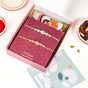 Beaded Rakhi Gift Set Of 6