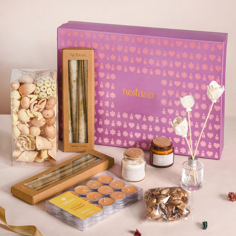 Warm Wishes Candle And Diffuser Gift Hamper Set