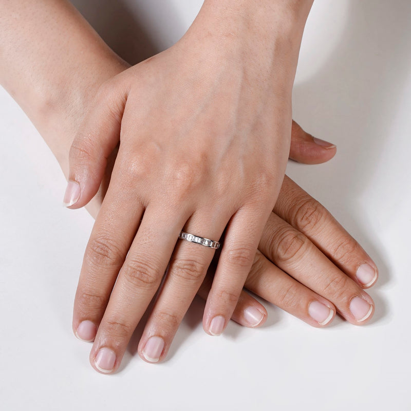 Gilded Glow Silver Luxe Ring