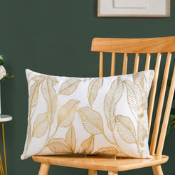 Gilded Grove Cotton Cushion Cover 50x36cm